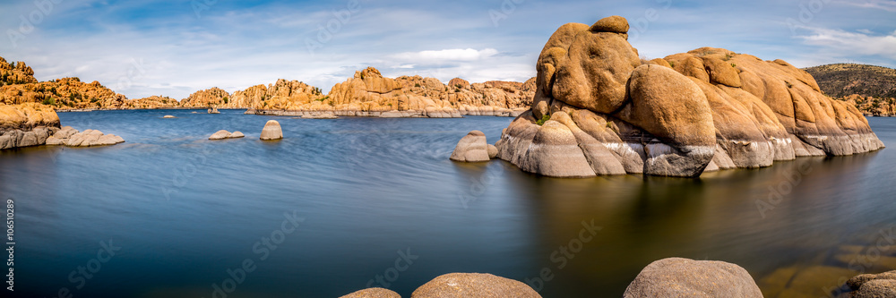 Naklejka premium Watson Lake w Prescott w Arizonie.
