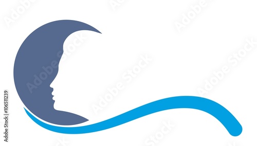 Blue moon logo.