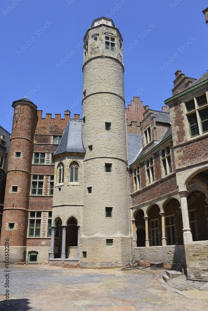 La maison de l'Arrière Faucille de style Renaissance espagnole à Gand