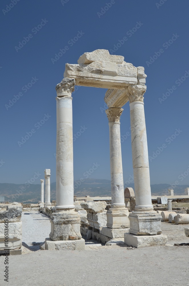Ruins of Laodicea on the Lycus, Turkey Ruins of Laodicea on the Lycus, Turkey