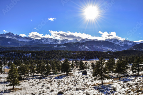 Glacier Gorge Mountainline - Rocky Mountain National Park photo