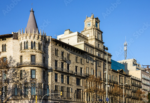 Photography Barcelona architecture, Spain. Building, Avinguda Diagonal