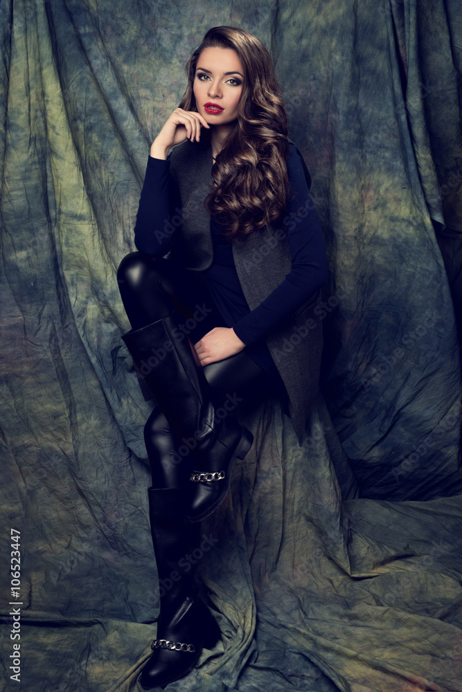 Obraz premium stylish fashion model