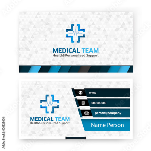 Medical card corporate identity