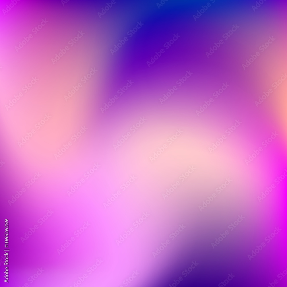 Fototapeta premium Abstract trend gradient pastel color, pink, violet and blue blur gradient background for deign concepts, wallpapers, web, presentations and prints. Vector illustration.