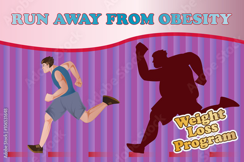 losing weight clipart