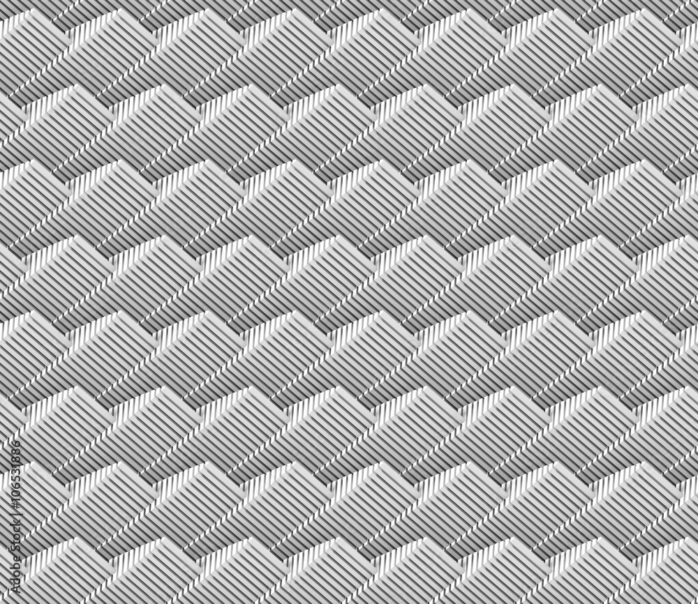 abstract 3d background pattern made of white objects (seamless) abstract 3d background pattern made of white objects (seamless)