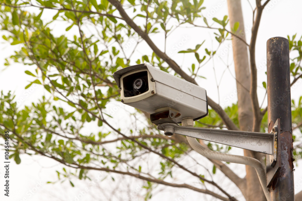 CCTV in the park.