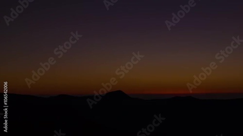 Wallpaper Mural Smoky Mountain Horizion Sunrise with Flickering Rays and Purple Sky as the Sun Rises Above the Blue Ridge Mountains Torontodigital.ca