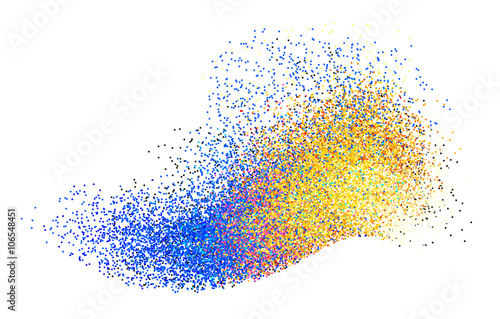 Abstract colorful background.