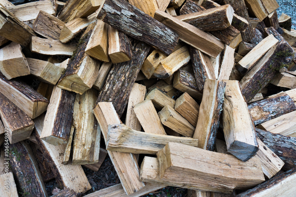 Background of pile of wood Background of pile of wood