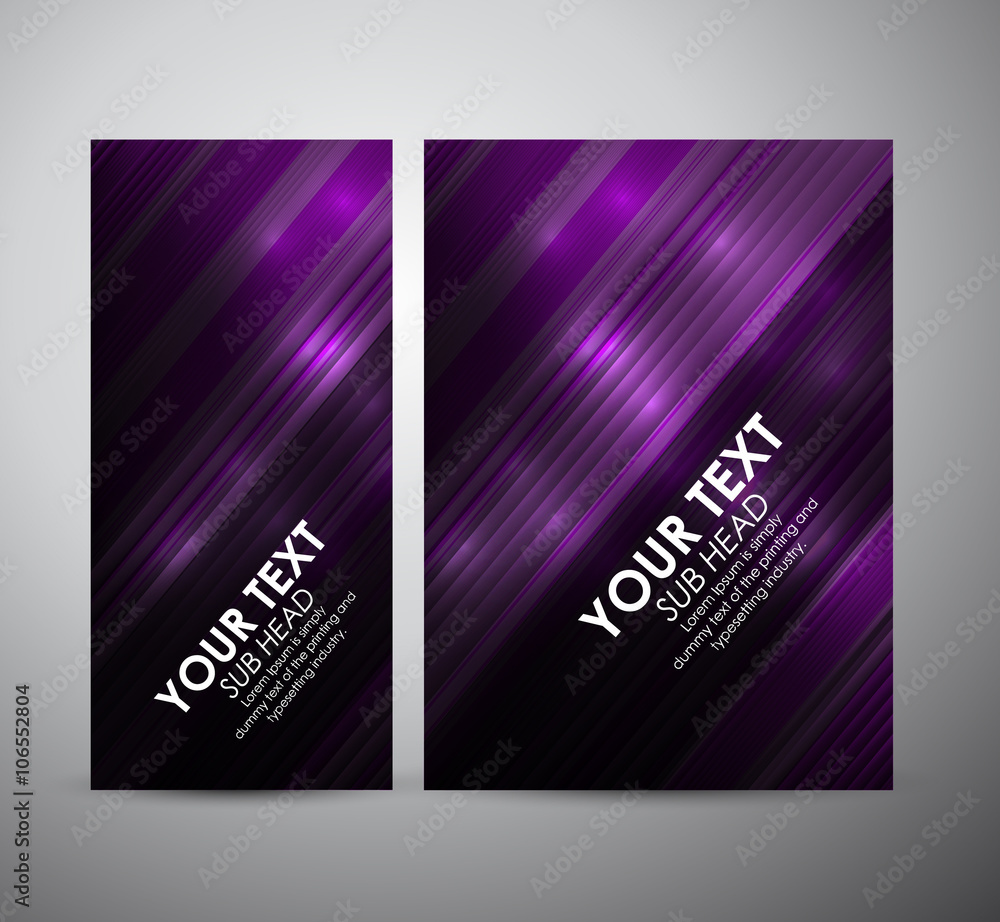 Abstract purple shining line pattern. Graphic resources design template. Vector illustration
