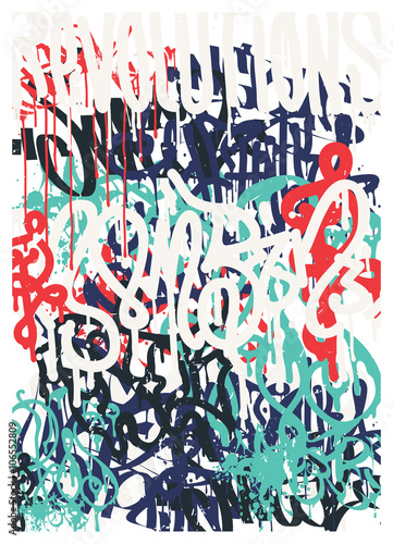 fashion graffiti illustration