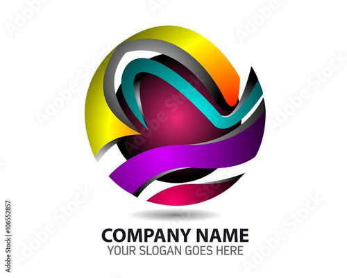 Natural Energy Resource Company Logo Icon Vector Template photo