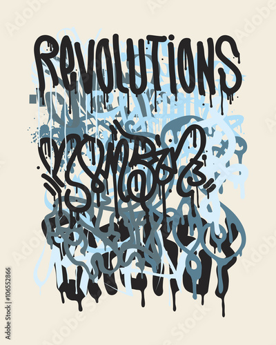 fashion graffiti illustration