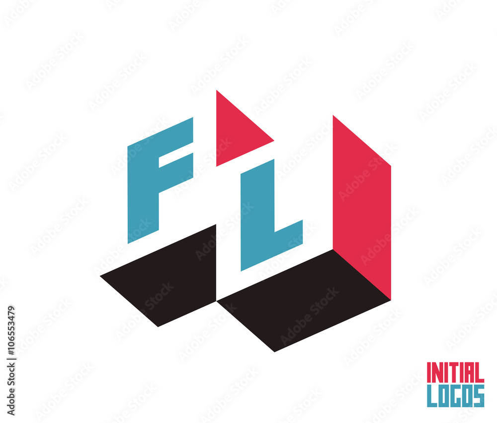 FL Initial Logo for your startup venture FL Initial Logo for your startup venture