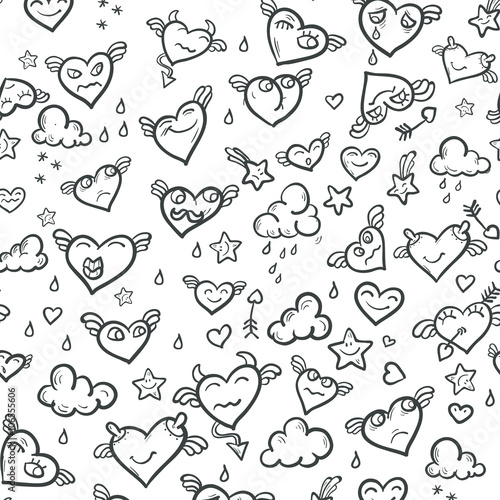 Funny Valentine Hearts 