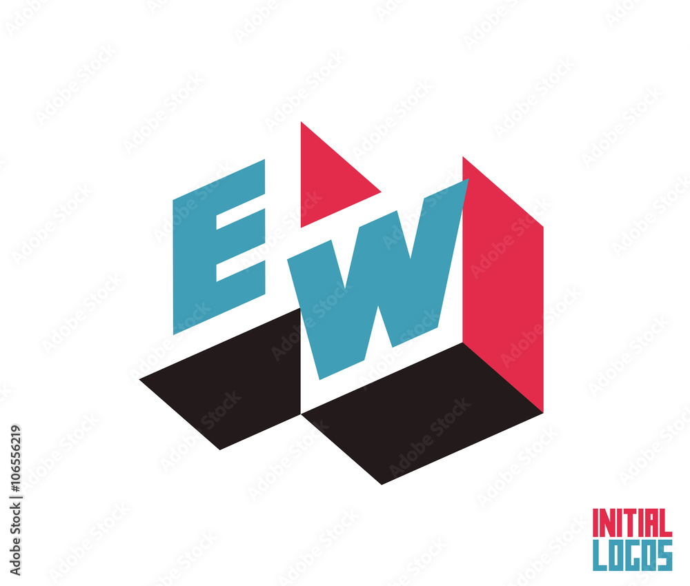 EW Initial Logo for your startup venture EW Initial Logo for your startup venture