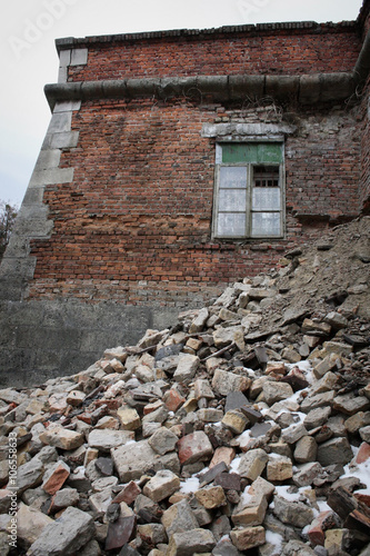 Ruined buildings