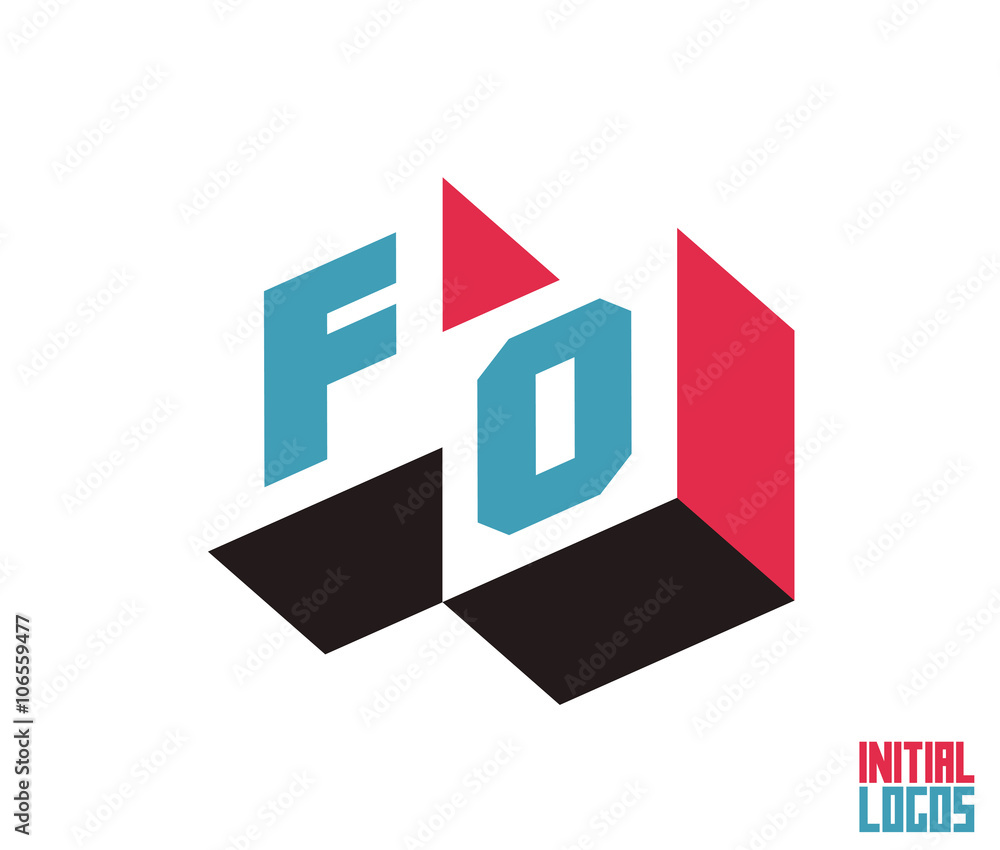 FO Initial Logo for your startup venture FO Initial Logo for your startup venture