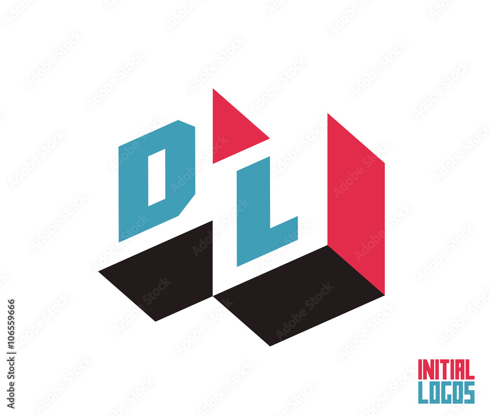 DL Initial Logo for your startup venture
