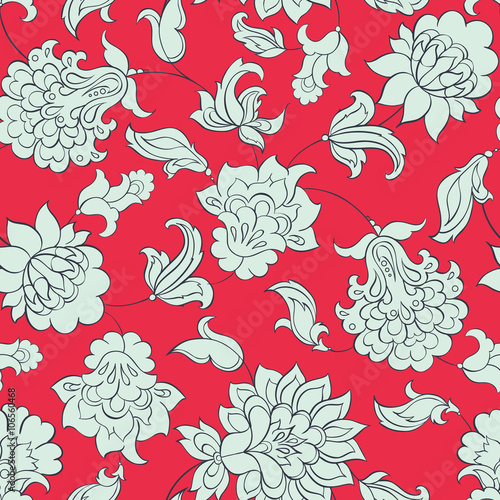 floral seamless background