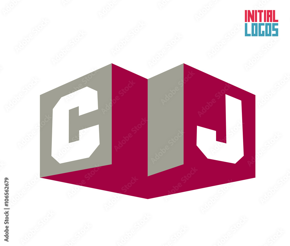 CJ Initial Logo for your startup venture CJ Initial Logo for your startup venture