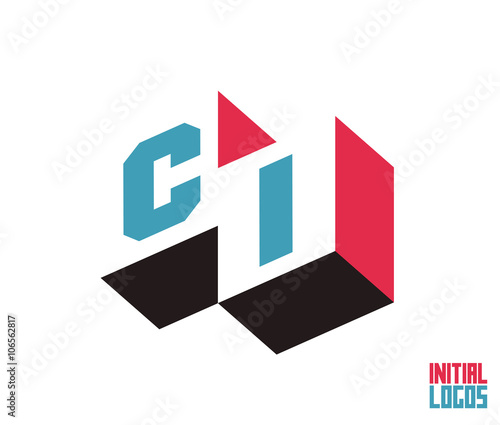 CI Initial Logo for your startup venture