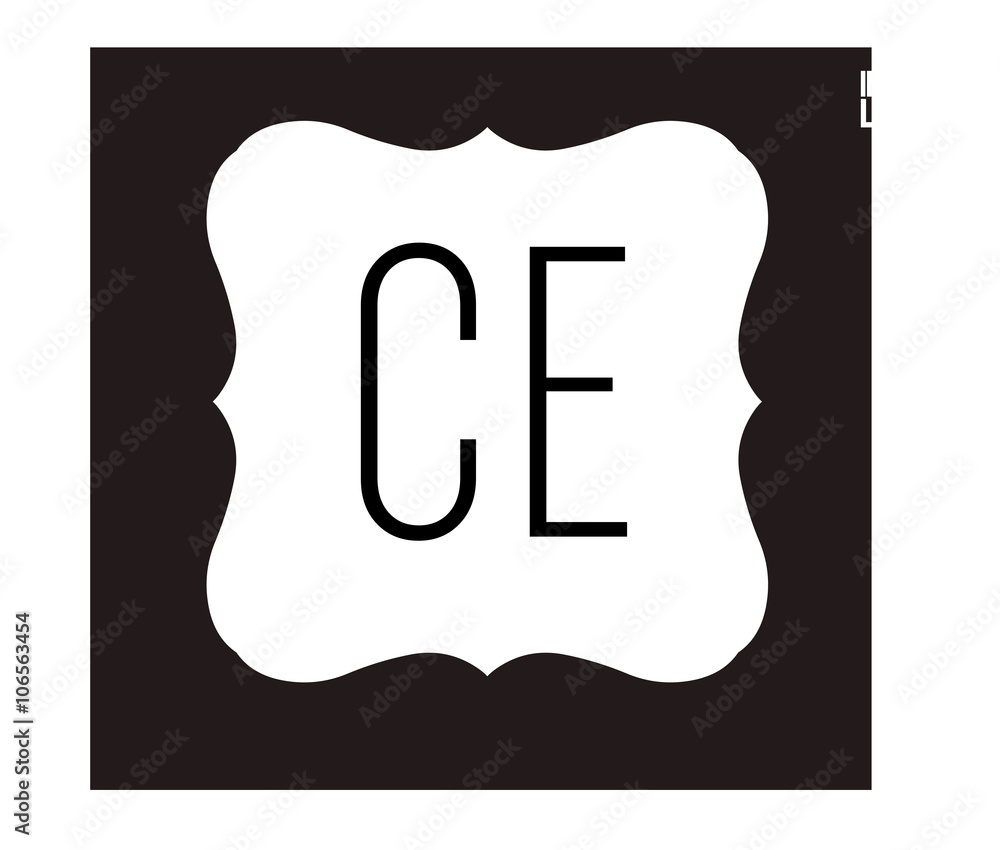 CE Initial Logo for your startup venture