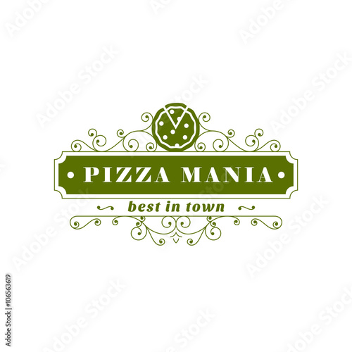 Pizza restaurant banner