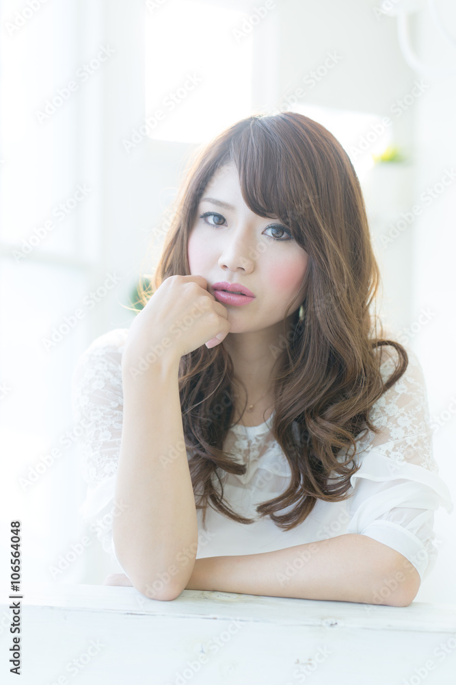 爽やかな女性 爽やかな女性