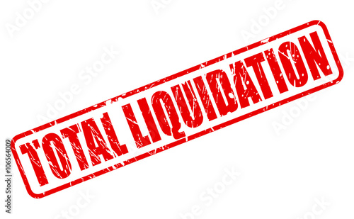 TOTAL LIQUIDATION RED STAMP TEXT