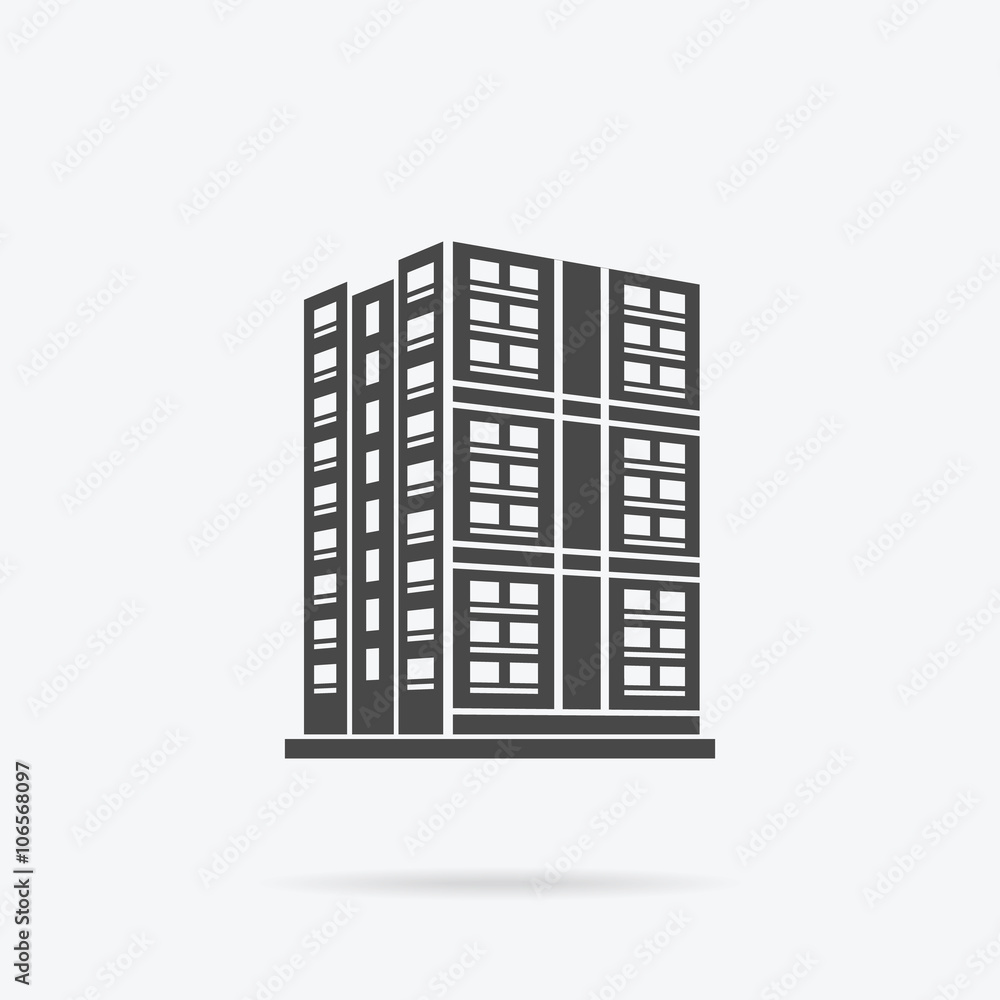 Skyscrapers House Building Icon Skyscrapers House Building Icon
