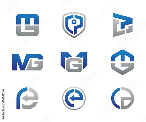 Business Consulting Logo Set
