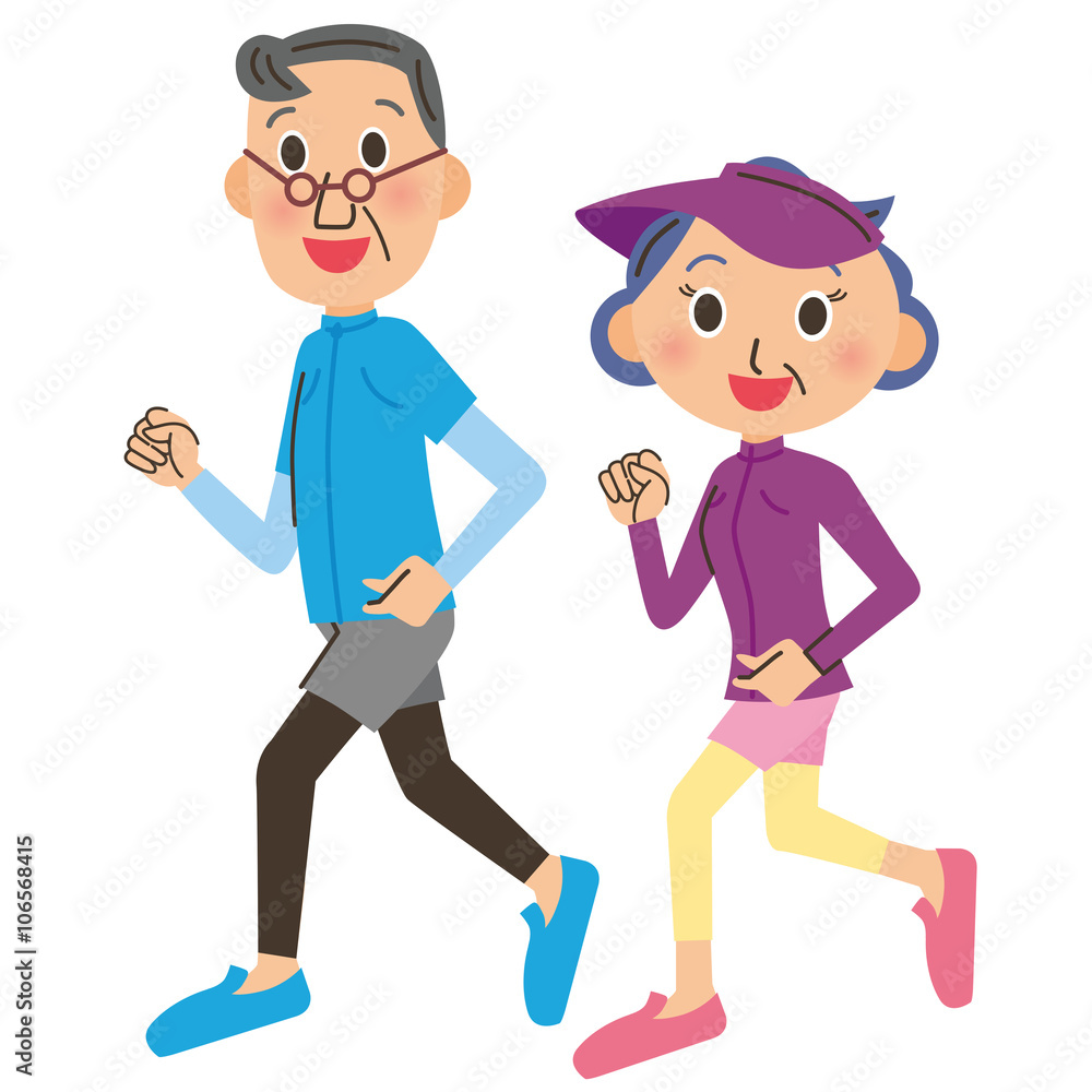 シニア世代でランニング