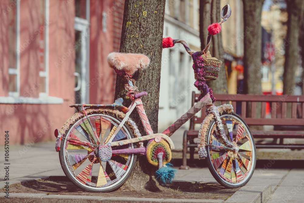 Knitted Bicycle