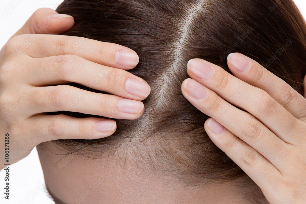 Fototapeta premium 頭皮ケア