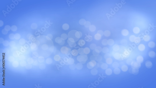 Foto Bokeh in blauw
