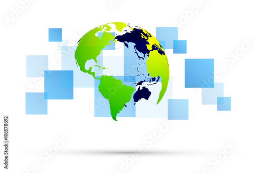 mondo, hi tech, sfondo, internet, comunicazione