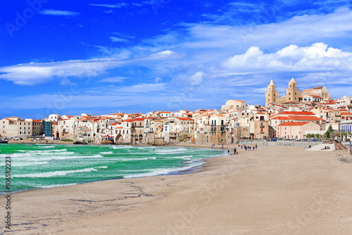 Beach at Cefalu