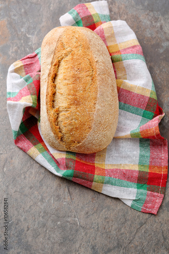 loaf of fresh bread photo