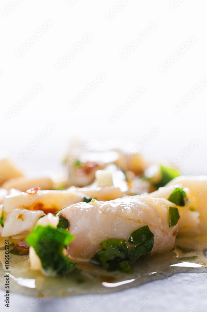 Appetizer of squid Appetizer of squid