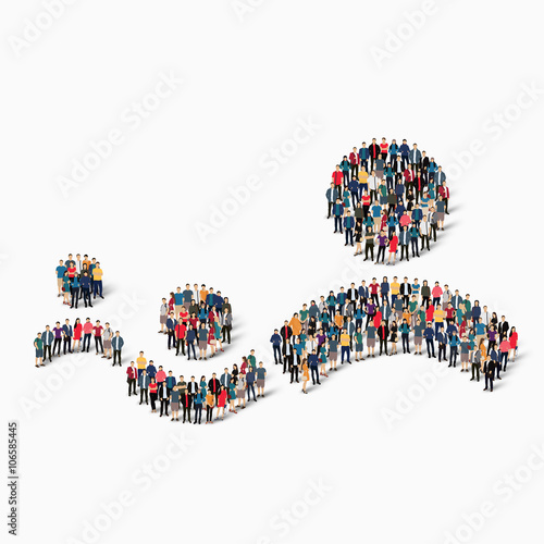 man people crowd