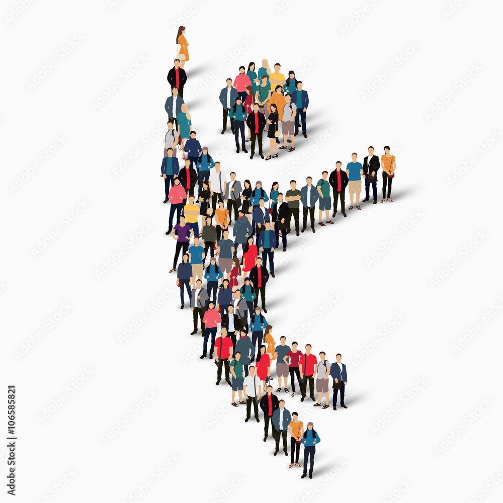 abstract dancing man people abstract dancing man people