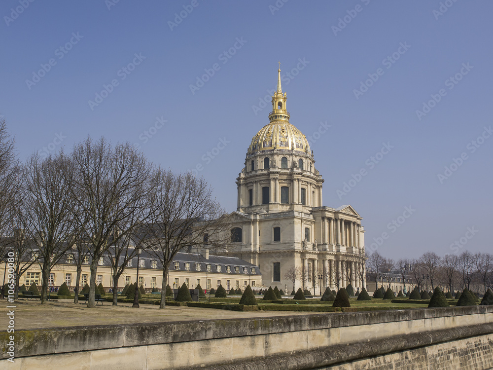 Obraz premium Les Invalides in Paris, France