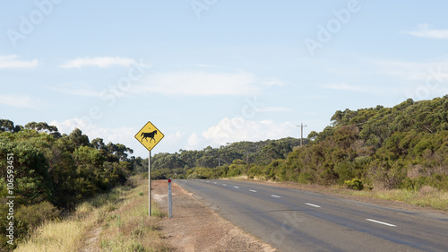 road sign in rural Australia
