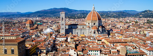 Florence Panorama in Tuscany, Italy photo