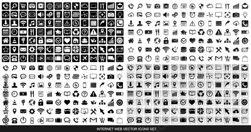 Web icons set