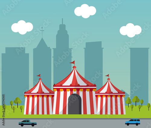 Circus tent design 