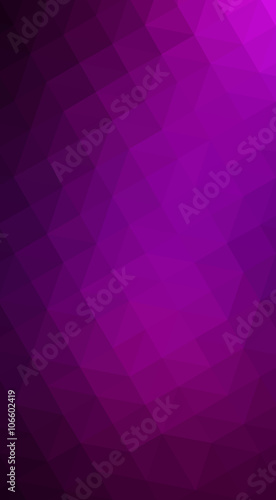 Dark pink polygonal design illustration, which consist of triang photo